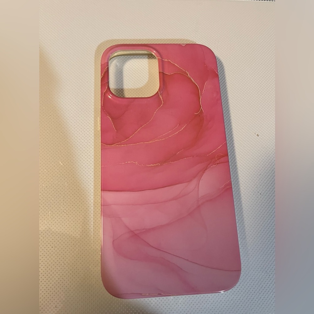 Pink marble case for iPhone 12 Pro Max